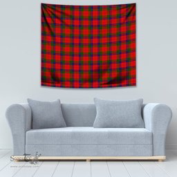 Nicolson Modern Tartan Home Decor Scottish Plaid Tartan Tapestry ScotsTee
