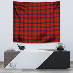 Nicolson Modern Tartan Home Decor Scottish Plaid Tartan Tapestry ScotsTee
