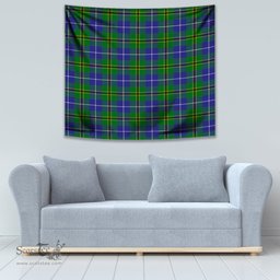 Turnbull Hunting Tartan Home Decor Scottish Plaid Tartan Tapestry ScotsTee