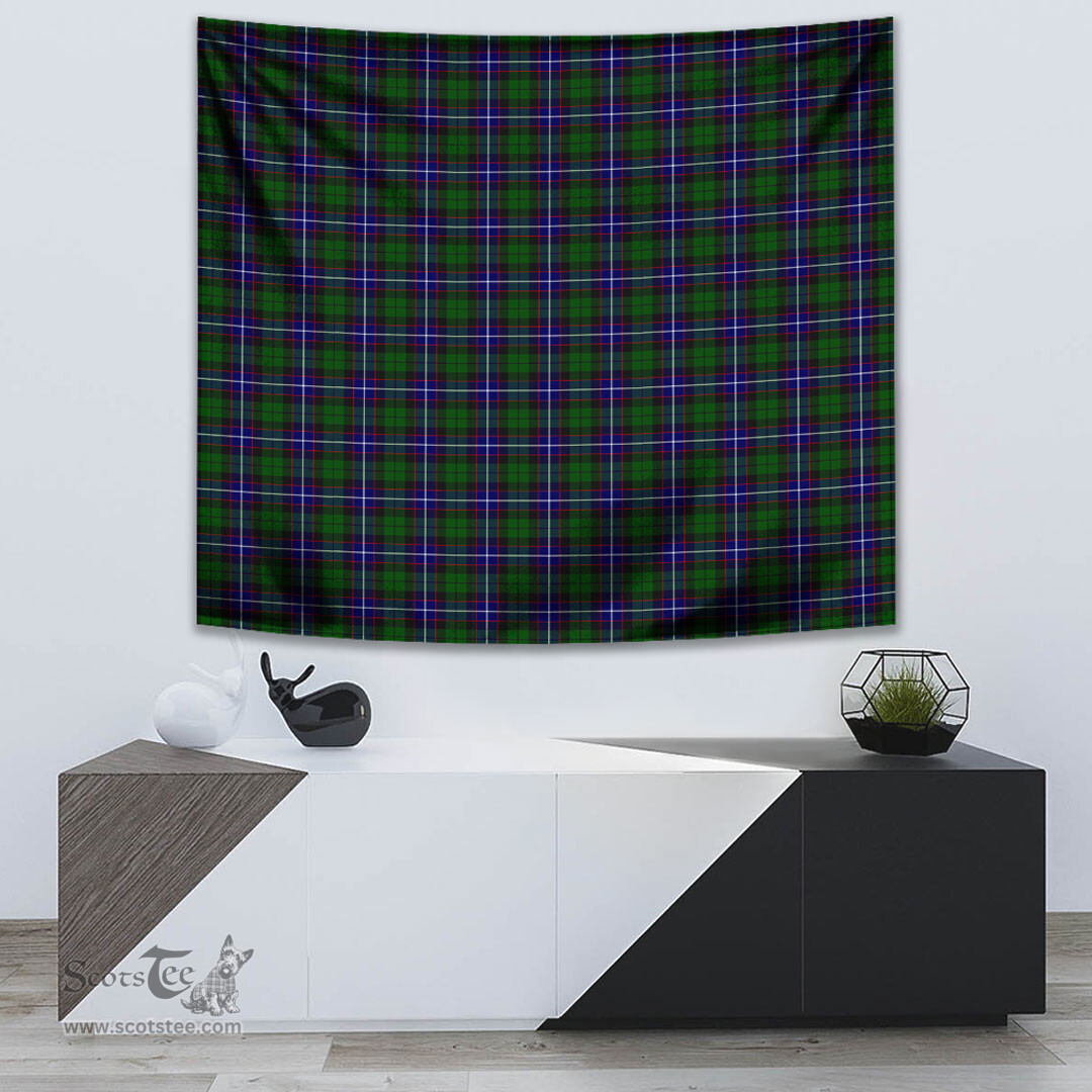 Russell Modern Tartan Home Decor Scottish Plaid Tartan Tapestry ScotsTee