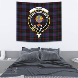 Nairn Tartan Home Decor Scottish Plaid Tartan Crest Tapestry ScotsTee