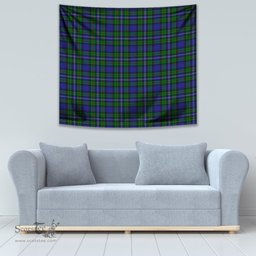 Robertson Hunting Modern Tartan Home Decor Scottish Plaid Tartan Tapestry ScotsTee