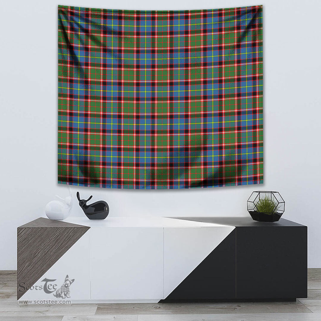 Stirling & Bannockburn District Tartan Home Decor Scottish Plaid Tartan Tapestry ScotsTee
