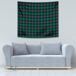 Urquhart Broad Red Ancient Tartan Home Decor Scottish Plaid Tartan Tapestry ScotsTee