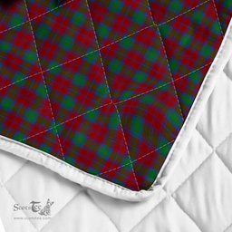 Scottish Fotheringham Clan Badge Tartan Royal Scottish Unicorn Tartan Quilt