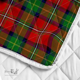Scottish Boyd Clan Badge Tartan Royal Scottish Unicorn Tartan Quilt