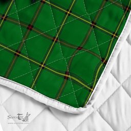 Scottish Don Clan Badge Tartan Royal Scottish Unicorn Tartan Quilt