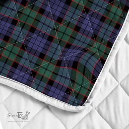 Scottish Fletcher Clan Badge Tartan Royal Scottish Unicorn Tartan Quilt
