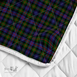 Scottish Spalding Clan Badge Tartan Royal Scottish Unicorn Tartan Quilt