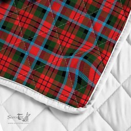 Scottish Macduff Clan Badge Tartan Royal Scottish Unicorn Tartan Quilt