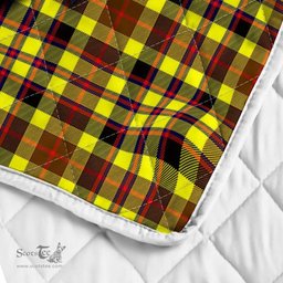 Scottish Jardine Clan Badge Tartan Royal Scottish Unicorn Tartan Quilt