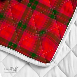 Scottish Macnab Clan Badge Tartan Royal Scottish Unicorn Tartan Quilt