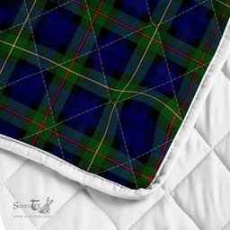 Scottish Macewan Clan Badge Tartan Royal Scottish Unicorn Tartan Quilt
