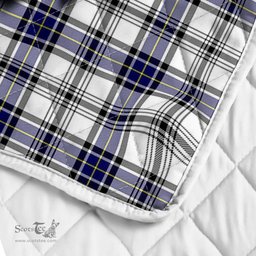Scottish Hannay Clan Badge Tartan Royal Scottish Unicorn Tartan Quilt