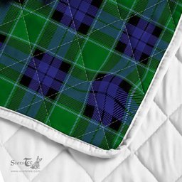 Scottish Graham Clan Badge Tartan Royal Scottish Unicorn Tartan Quilt