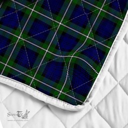 Scottish Meldrum Clan Badge Tartan Royal Scottish Unicorn Tartan Quilt