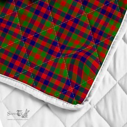Scottish Gow Clan Badge Tartan Royal Scottish Unicorn Tartan Quilt