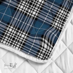 Scottish Napier Clan Badge Tartan Royal Scottish Unicorn Tartan Quilt