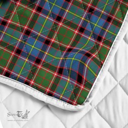 Scottish Stirling Of Cadder-present Chief Clan Badge Tartan Royal Scottish Unicorn Tartan Quilt
