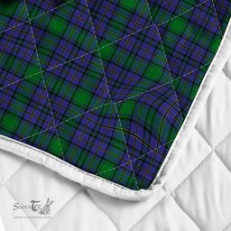 Scottish Hope Clan Badge Tartan Royal Scottish Unicorn Tartan Quilt