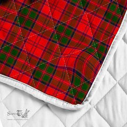 Scottish Grant Clan Badge Tartan Royal Scottish Unicorn Tartan Quilt