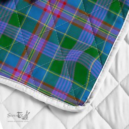 Scottish Ralston Clan Badge Tartan Royal Scottish Unicorn Tartan Quilt