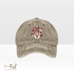 Irish Barton Coat of Arms Family Crest Ireland Denim Cap
