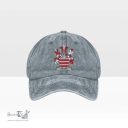 Irish Barry Coat of Arms Family Crest Ireland Denim Cap