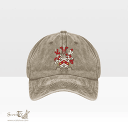 Irish Archer Coat of Arms Family Crest Ireland Denim Cap