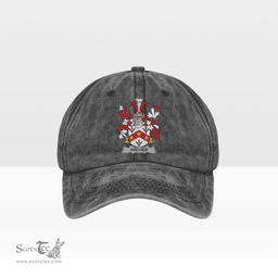 Irish Archer Coat of Arms Family Crest Ireland Denim Cap