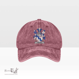 Irish Biggar Coat of Arms Family Crest Ireland Denim Cap