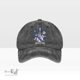 Irish Biggar Coat of Arms Family Crest Ireland Denim Cap