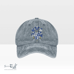 Irish Blood Coat of Arms Family Crest Ireland Denim Cap
