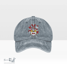 Irish Boland or O Boland Coat of Arms Family Crest Ireland Denim Cap