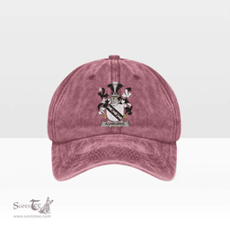 Irish Ashborne Coat of Arms Family Crest Ireland Denim Cap