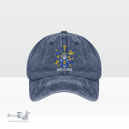 Irish Bligh Coat of Arms Family Crest Ireland Denim Cap