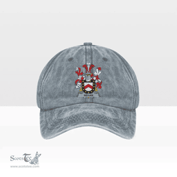 Irish Behan Coat of Arms Family Crest Ireland Denim Cap