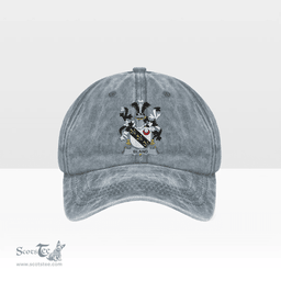 Irish Bland Coat of Arms Family Crest Ireland Denim Cap