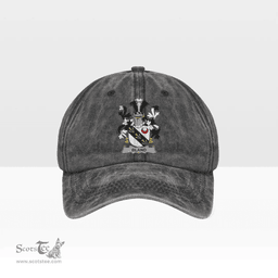 Irish Bland Coat of Arms Family Crest Ireland Denim Cap