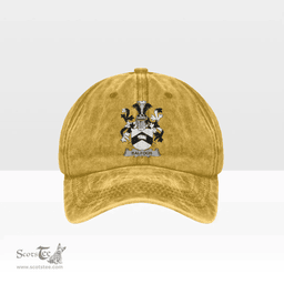 Irish Balfour Coat of Arms Family Crest Ireland Denim Cap