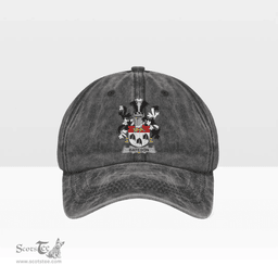 Irish Bateson Coat of Arms Family Crest Ireland Denim Cap