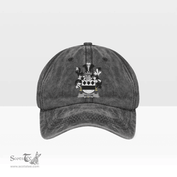 Irish Aston Coat of Arms Family Crest Ireland Denim Cap