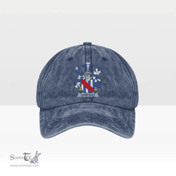 Irish Annesley Coat of Arms Family Crest Ireland Denim Cap