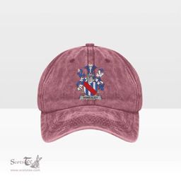 Irish Annesley Coat of Arms Family Crest Ireland Denim Cap