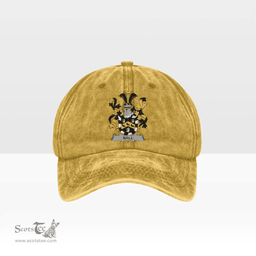 Irish Ball Coat of Arms Family Crest Ireland Denim Cap