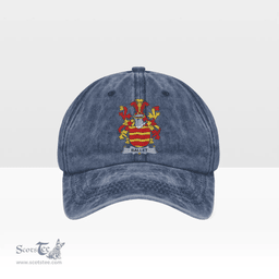 Irish Ballet Coat of Arms Family Crest Ireland Denim Cap