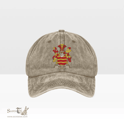 Irish Ballet Coat of Arms Family Crest Ireland Denim Cap