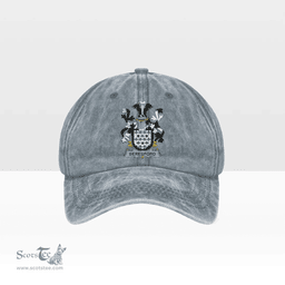 Irish Beresford Coat of Arms Family Crest Ireland Denim Cap