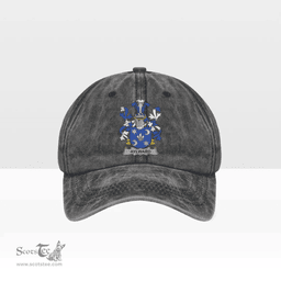 Irish Aylward Coat of Arms Family Crest Ireland Denim Cap