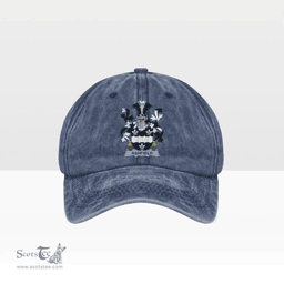 Irish Ashfield Coat of Arms Family Crest Ireland Denim Cap